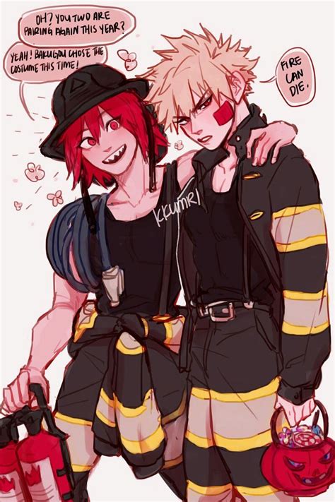 KiriBaku / Boku no hero académia / Bakugou Katsuki / Kirishima Eijirou ...