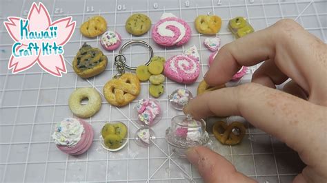 How To Make Miniature Air Dry Clay Baked Goods (Kawaii Craft Kits Jan ...