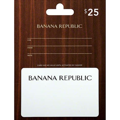 Banana Republic Gift Card, $25 | Gift Cards | Matherne's Market