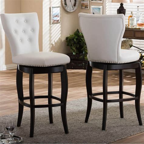 White Counter Stools Set Of 4 ~ Stools Bar Swivel Height Stool Set ...