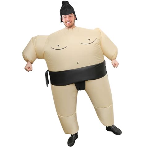 Buy Huishang Sumo Wrestler Inflatable Costume for Adults & Teens, Sumo ...