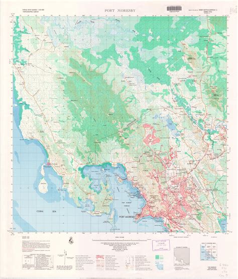 Port Moresby area in detailed maps – WhatIs.At