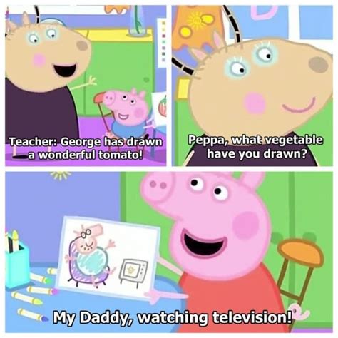 17 Times Peppa Pig Was Just An Absolute Savage | Peppa pig memes, Peppa ...