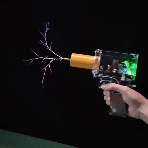 Portable Hand held Tesla Coil, Artificial lightning in Hand,Scientific ...