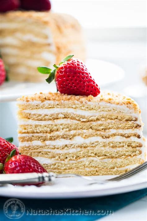 8-Layer Honey Cake Recipe (Medovik) | Recipe Cart