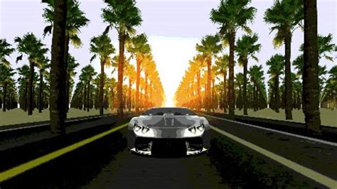 8 Bit Racing Game Background 3d Stock Footage Video (100% Royalty-free ...