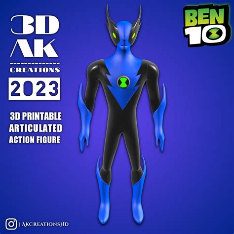 3D file Ben 10 Ultimate Alien - Fastrack 3d Printable・3D printing ...