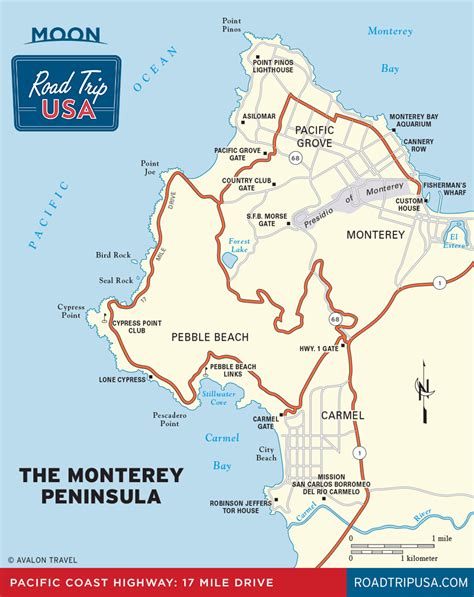 17 Mile Drive Map Pdf