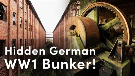 We Found an Old German WW1 Bunker Inside Old Stoneworks - YouTube