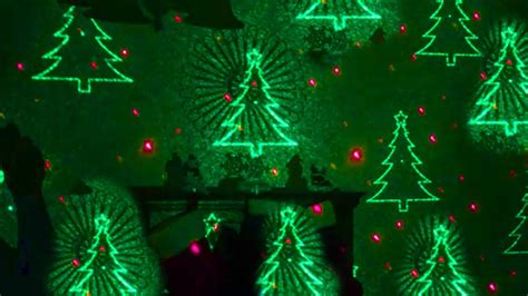 Laser Christmas Lights & Outdoor Holiday Projectors Review - YouTube