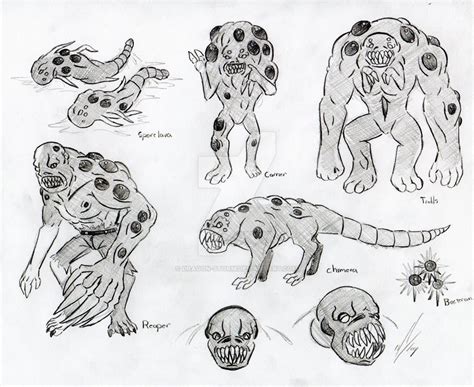 Spore Creatures 1 by Dragon-Storm on DeviantArt