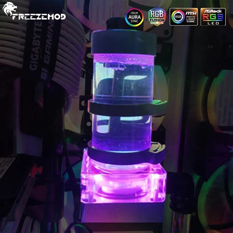 FREEZEMOD RGB Water Tank One piece Reservoir With Pump 800L/H ...