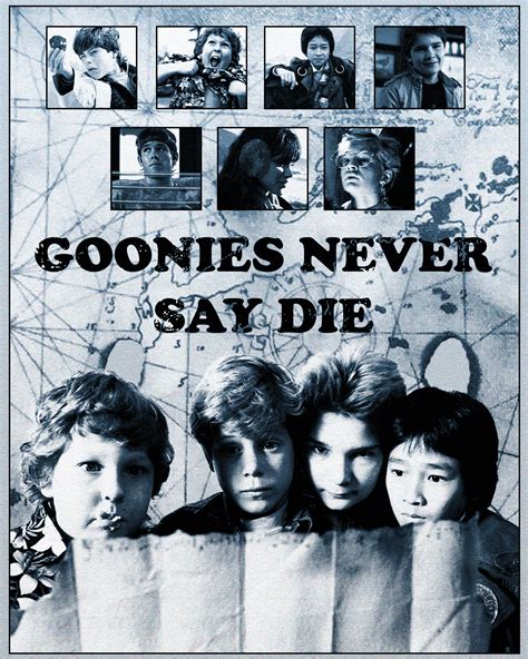 goonies never say die on Behance