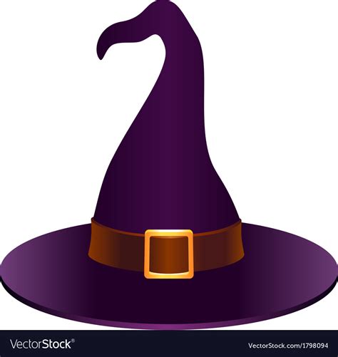 Witch hat Royalty Free Vector Image - VectorStock