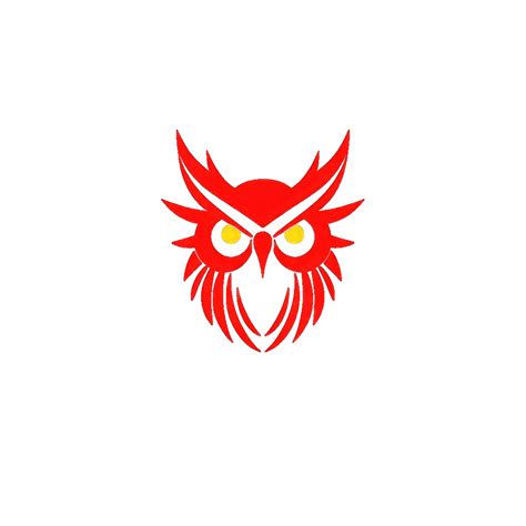 owl logo, isolated on transparent background 25162999 PNG