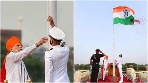 Independence Day: BIG difference between hoisting National Flag on I ...