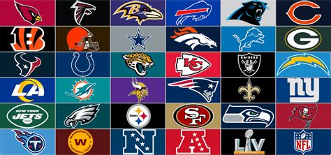 NFL Team Logos 2020-21 by llu258 on DeviantArt