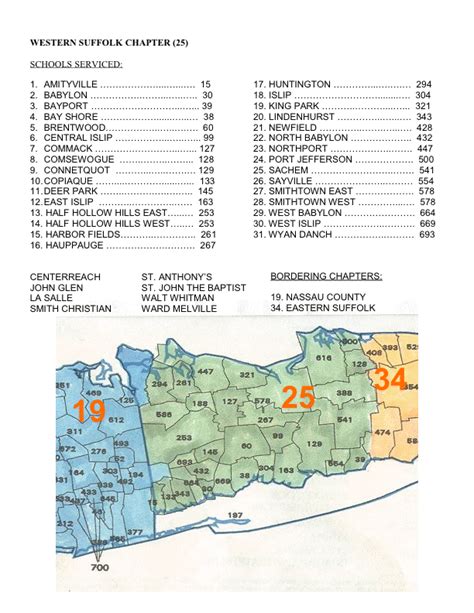 Suffolk County Parks Map