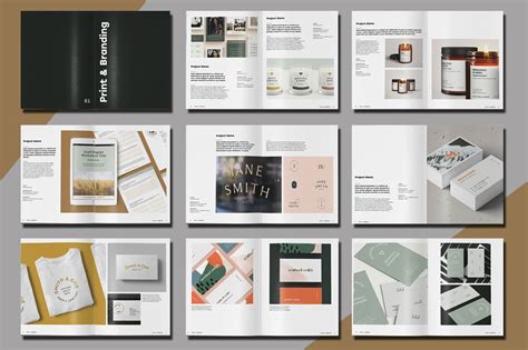 Graphic Design Portfolio Cover Page Examples