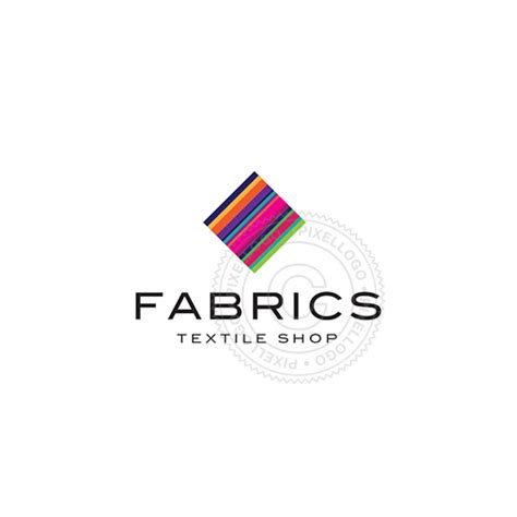 Fabric and Textile Shop logo | Shop logo, Textiles, Vector logo design