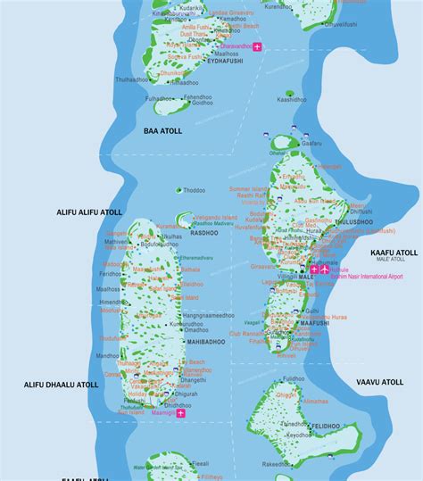 Maldives On World Map