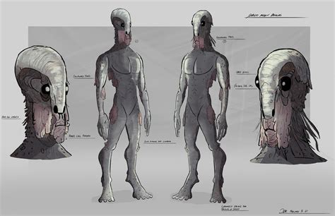 Alien Species Design for a personal project. Feedback is welcome! : r ...