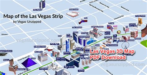 Las Vegas Strip Map - Map Of United States 2020