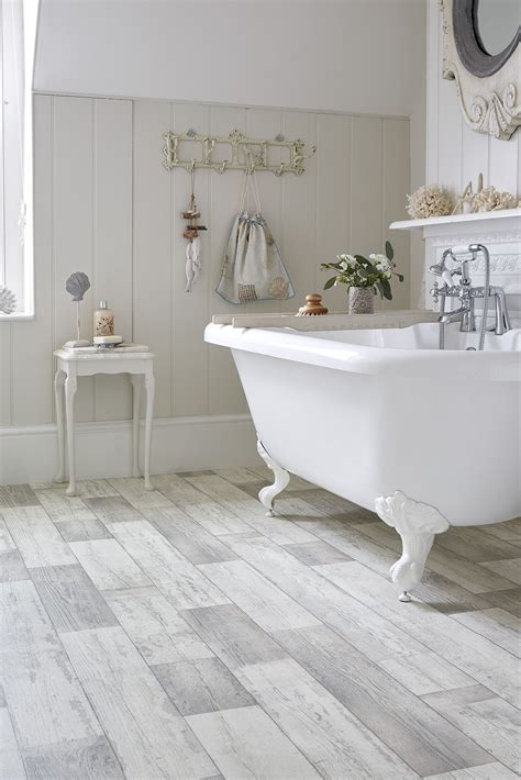 Vinyl Sheet Flooring For A Stylish And Durable Bathroom - Flooring Designs