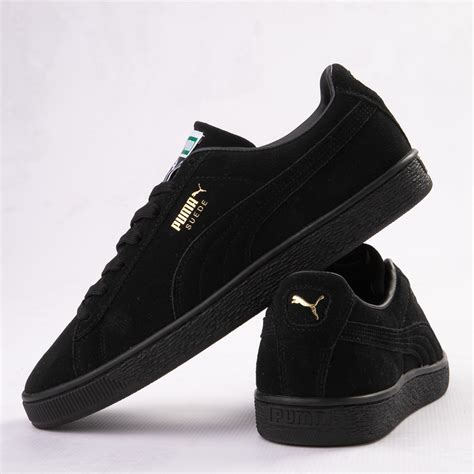 Mens PUMA Suede Classic XXI Athletic Shoe - Black Monochrome | Journeys