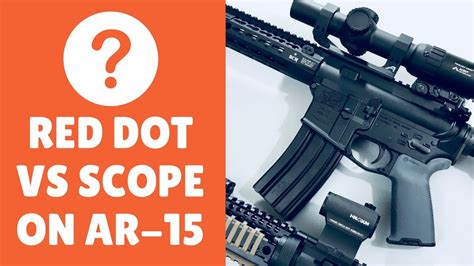 Red Dot Vs Scope For An AR 15 (A Beginner’s Guide To AR Optics) | ARO News