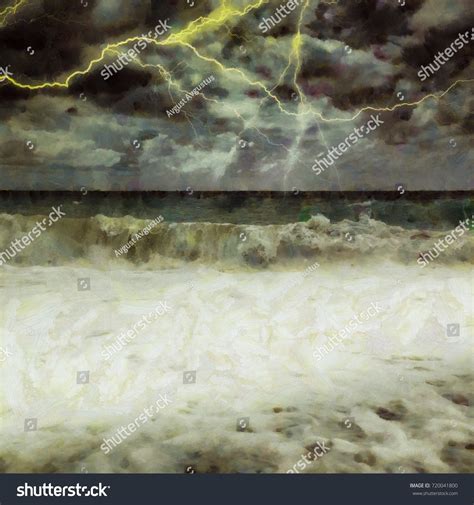 453 Oil Painting Lightning Images, Stock Photos & Vectors | Shutterstock