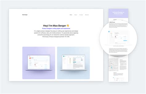 Ux Portfolio Presentation Template