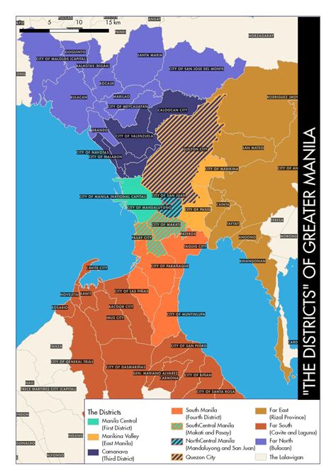 Metro Manila Philippines Map