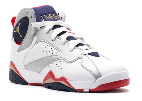 AIR JORDAN 7 RETRO (GS) 'OLYMPIC 2012 RELEASE' - 304774-135 - Walmart ...