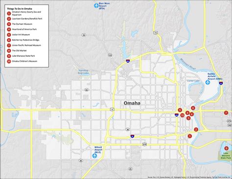 Omaha Nebraska Map - GIS Geography