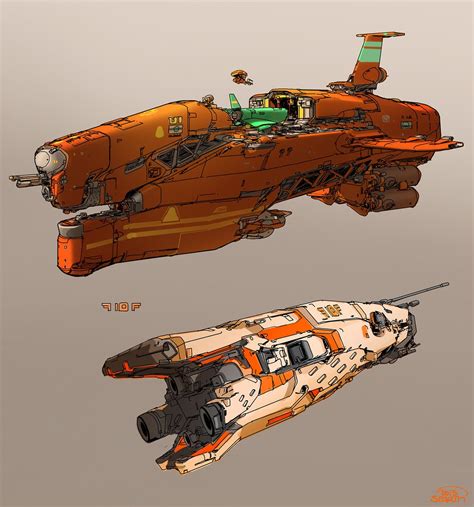 Concept spaceship art by SPARTH | Spaceship art, Spaceship concept ...