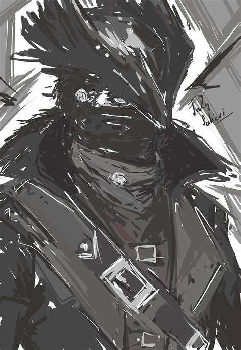 Bloodborne Hunter Fanart by Jouky-Salieri on Newgrounds