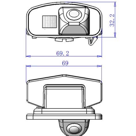 Honda CRV Rear View Backup Camera - DVDGPSNav