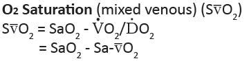 O2 Saturation (mixed venous) (SvO2) | Member Login | Oakes Academy