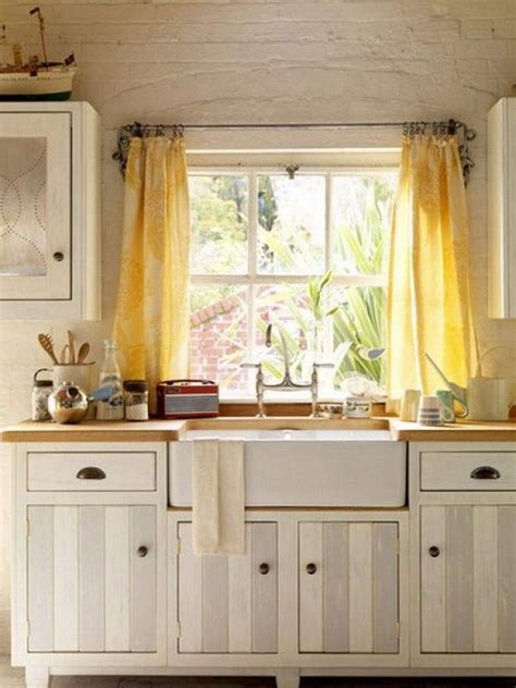 Sweet Small Kitchen Window Ideas Curtain : Comfortable Kitchen Curtains ...