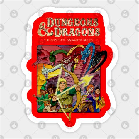 Dungeons & Dragons 1974 - Dungeons And Dragons - Sticker | TeePublic