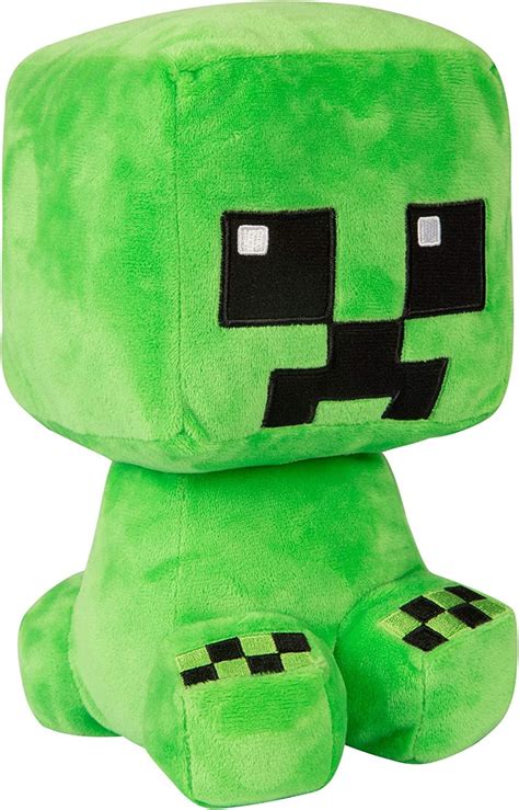 Minecraft Crafter Creeper Plush Stuffed Toy, Green, 10" Tall - Walmart.com