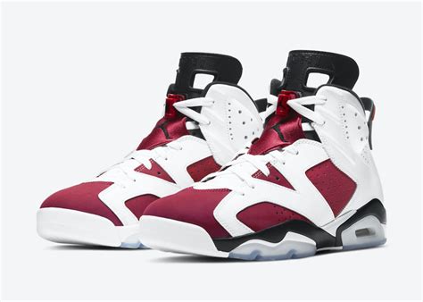 Air Jordan 6 Carmine 2021 Release Date CT8529-106 - SBD