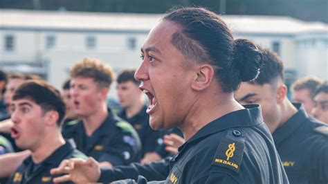 Kia ora! HMS Spey crew treated to haka on ship's first visit to New Zealand