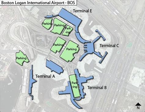 Logan airport terminal c map - Map of Logan airport terminal c (United ...