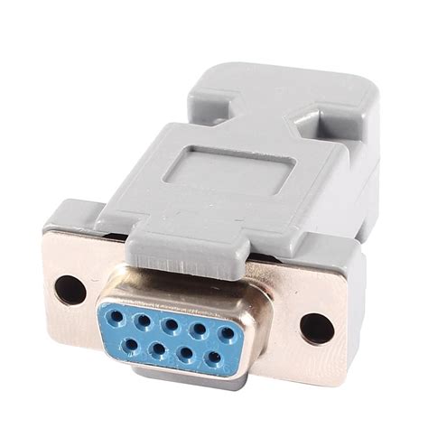 RS232 Serial Port DB9 9 Pin Female Jack Computer Cable Connector ...