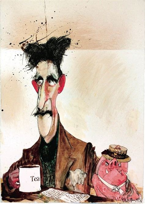 George Orwell’s Revolutions | Ralph steadman art, Ralph steadman ...