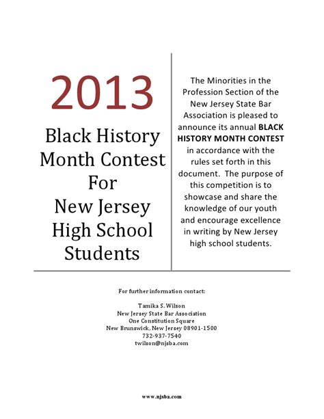 😎 Black history month essay. Black History Month Essay Example for Free ...