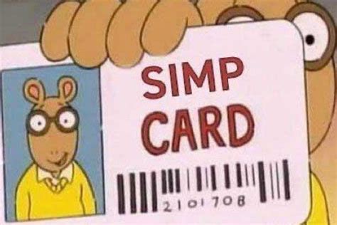 Simp card Blank Template - Imgflip