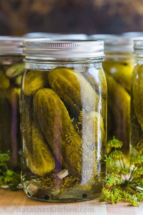 Canned Dill Pickle Recipe - NatashasKitchen.com